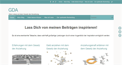Desktop Screenshot of gesetzderanziehung.net